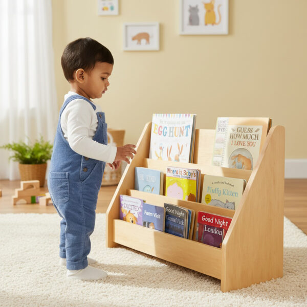 2 WonderVed Montessori Book Shelf for Kids Room