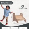 7104w0jTwhL._SX679_ WonderVed Montessori Step Stool for Kids