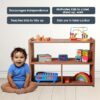 713y7Bjy9yL._SX679_ WonderVed Montessori Shelf for Kids