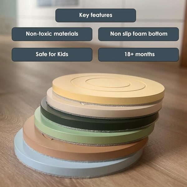714oT7nmcfL._SX679_ WonderVed Wooden Stepping Stones for Kids - 6 Pcs Set