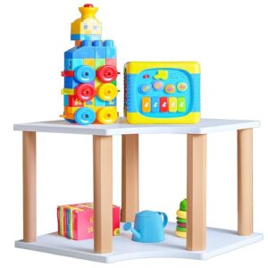 71OxHdVxJ3L._SX679_ WonderVed Corner Toy Shelf
