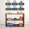 71qO61ueq1L._SX679_ WonderVed Montessori Shelf for Kids