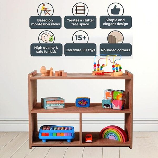 71qO61ueq1L._SX679_ WonderVed Montessori Shelf for Kids