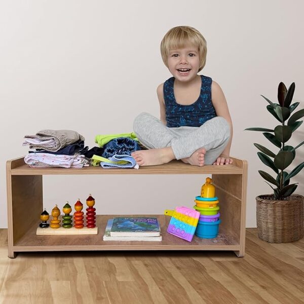 811wXNN3J0L._SX679_ WonderVed Montessori Shelf for Kids 2 Tier