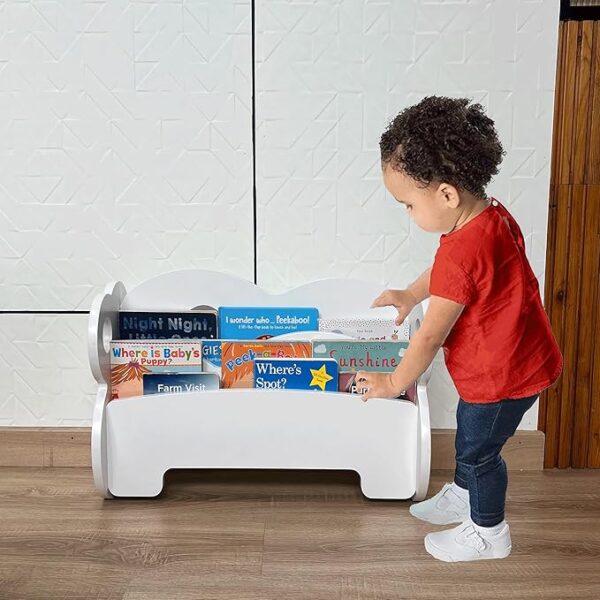 812BQPM6C7L._SX679_ WonderVed Montessori Bookshelf - Whimsical Cloud-Shaped Kids Bookshelf