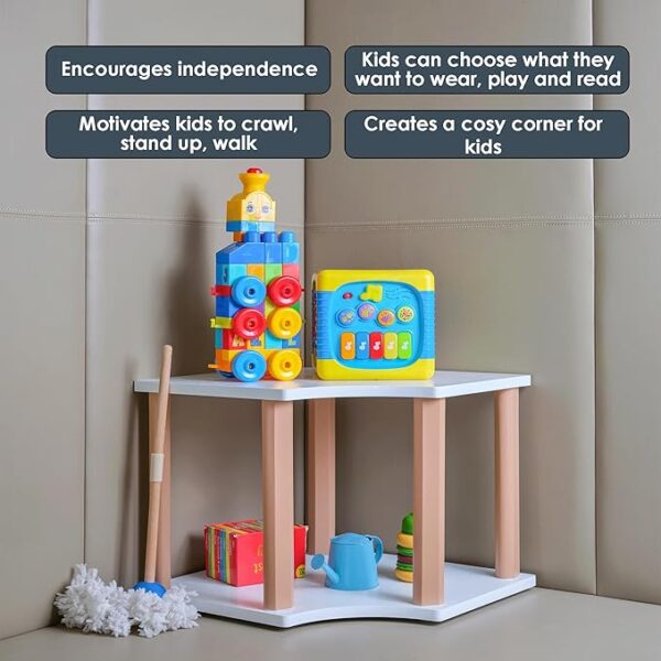 81GcTS+ePiL._SX679_ WonderVed Corner Toy Shelf