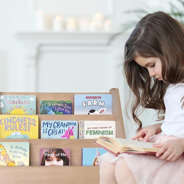 81KLHXUHonL._SX679_ WonderVed Montessori Book Shelf for Kids Room