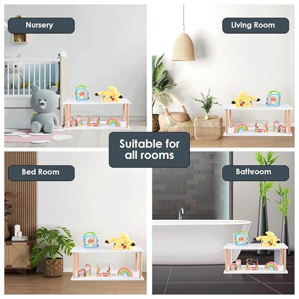 81LKDRDQrSL._SX679_ WonderVed Premium Montessori Open Low Shelf