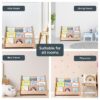 81YJzTPFs5L._SX679_ WonderVed Montessori Book Shelf for Kids Room