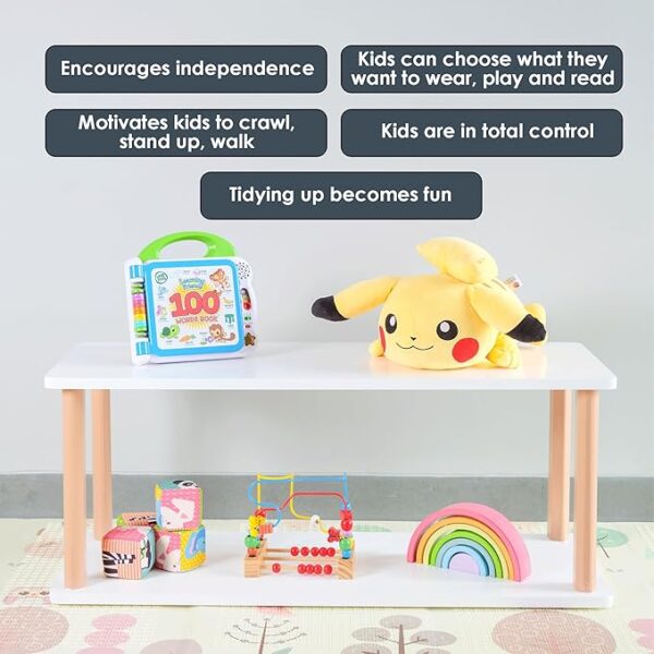 81lTGkjiw1L._SX679_ WonderVed Premium Montessori Open Low Shelf