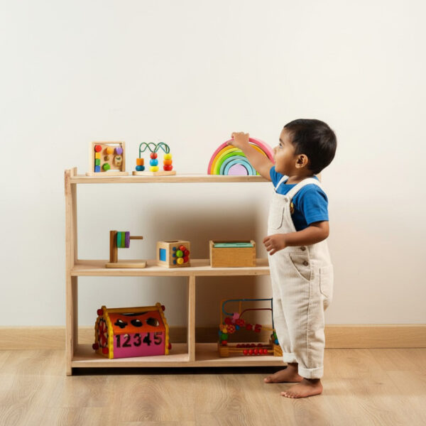 1 WonderVed Montessori Shelf for Kids