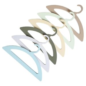 61h9AncqfoL._SX679_ WonderVed Set of 6 Premium Montessori-Inspired Wooden Hangers for Kids