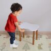 WonderVed Montessori-Inspired Kids Chair and Stool