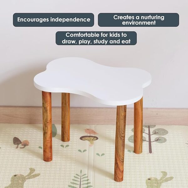 WonderVed Montessori-Inspired Kids Chair and Stool