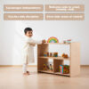 info graph 1 WonderVed Montessori Shelf for Kids