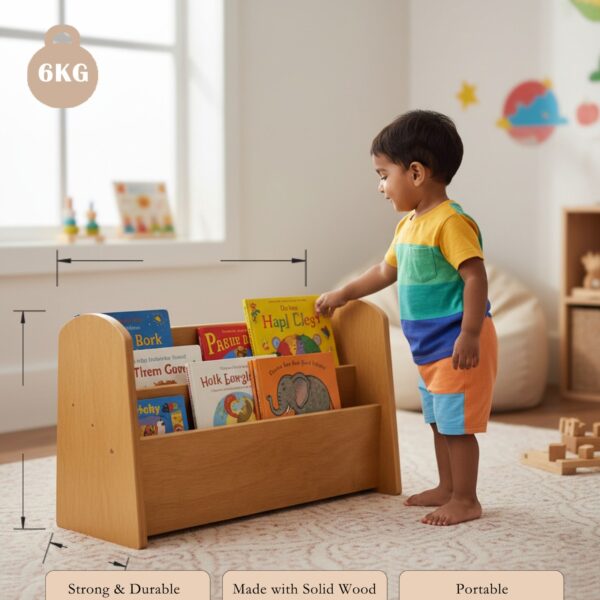IMG-20251021-WA0014 WonderVed Montessori Book Shelf for Kids Room