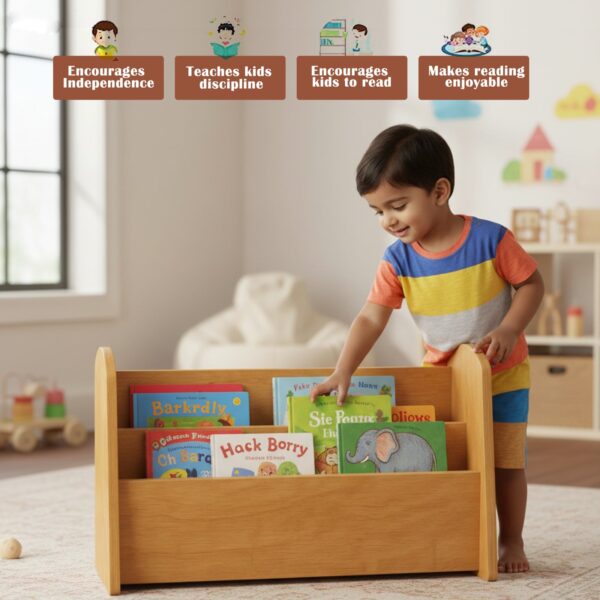 IMG-20251021-WA0016 WonderVed Montessori Book Shelf for Kids Room