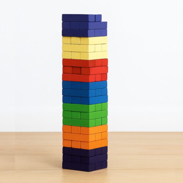 1 Wooden Jenga blocks