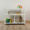Montessori 3-tier White Toyshelf for Kids