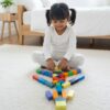 3 Wooden Pyramid Blocks Stacking Toy for Kids