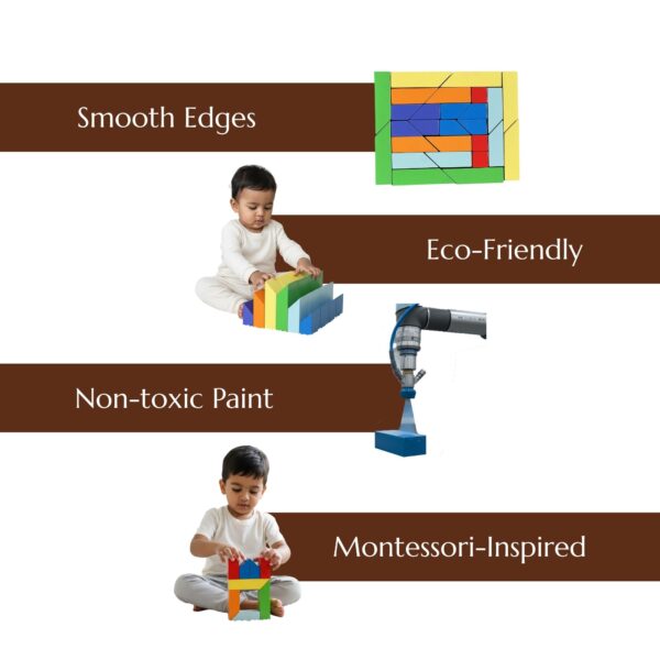 4 3D creative blocks