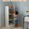 Multipurpose Bookshelf and Toy Shelf