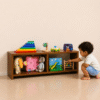 2-Compartment Low Shelf