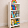 ChatGPT Image Aug 5, 2026, 03_39_01 PM 3-Tier White Multipurpose Bookshelf