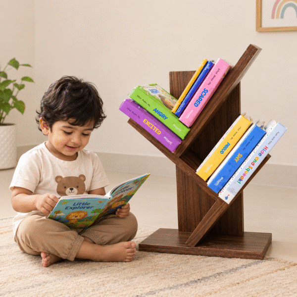 Mini Tree Wooden Bookshelf